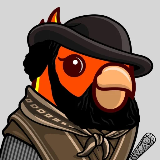 ❤️ Стикер «Bird» для Telegram