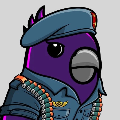 ❤️ Стикер «Bird» для Telegram