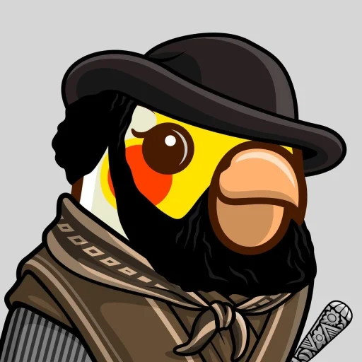 ❤️ Стикер «Bird» для Telegram