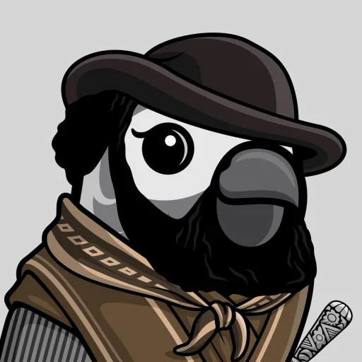 ❤️ Стикер «Bird» для Telegram