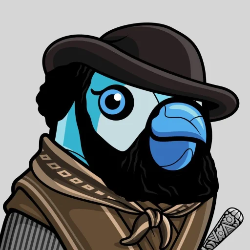 ❤️ Стикер «Bird» для Telegram