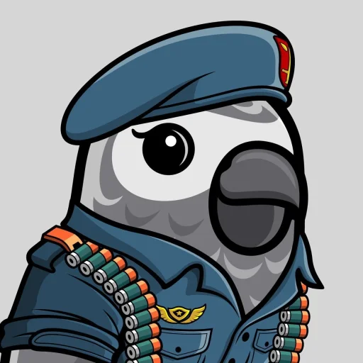 🥇 Стикер «Bird» для Telegram