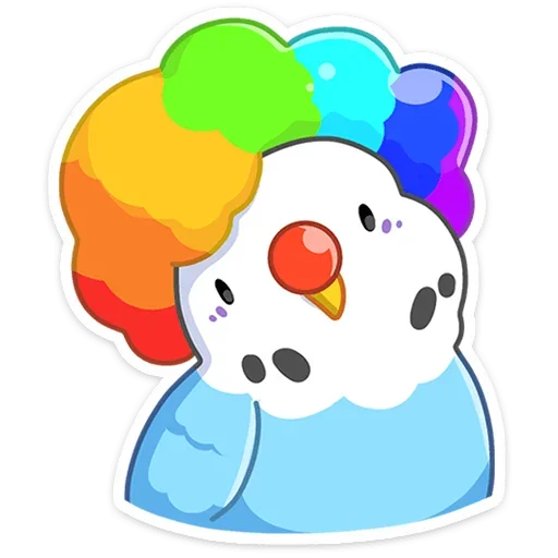 🤡 Стикер «Попуги» для Telegram