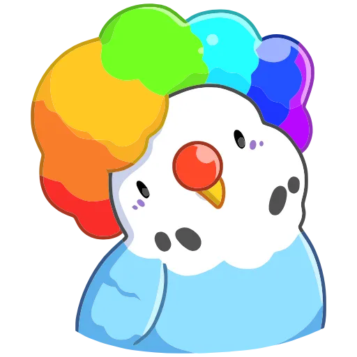 🤡 Эмодзи «Попуги» для Telegram