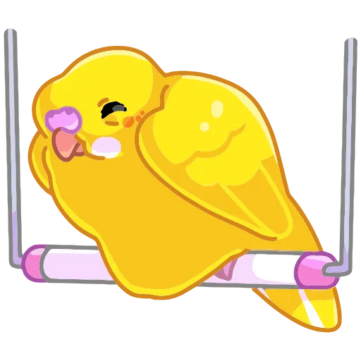 😴 Эмодзи «Попуги» для Telegram