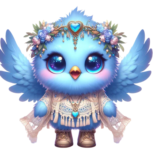 ✨ Стикер «Bird of Happiness» для Telegram