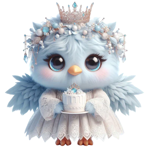 🎂 Стикер «Bird of Happiness» для Telegram