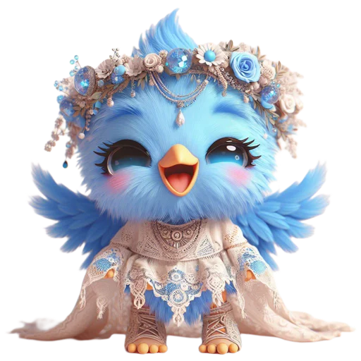 🤣 Стикер «Bird of Happiness» для Telegram
