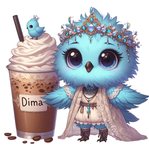 🐦 Стикер «Bird of Happiness» для Telegram