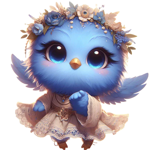 🐦 Стикер «Bird of Happiness» для Telegram