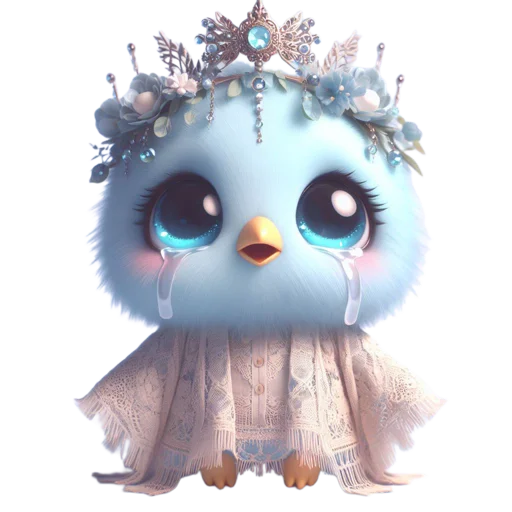 😭 Стикер «Bird of Happiness» для Telegram
