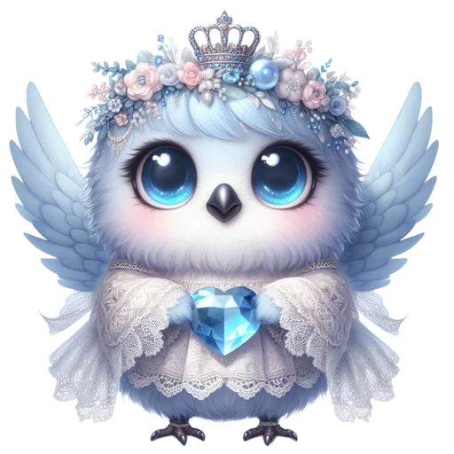 💙 Стикер «Bird of Happiness» для Telegram