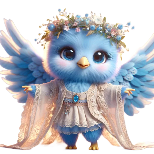 🐦 Стикер «Bird of Happiness» для Telegram