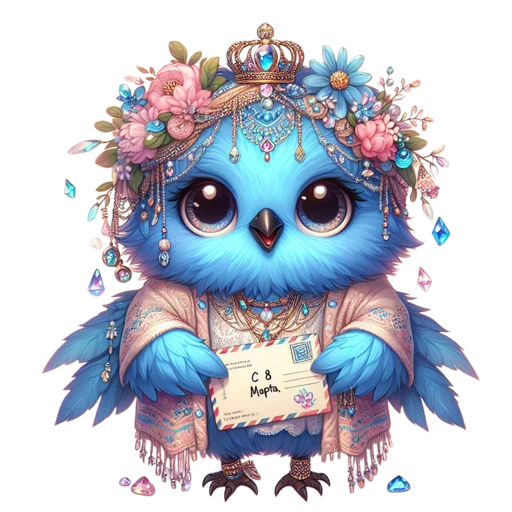 🐦 Стикер «Bird of Happiness» для Telegram