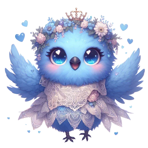 😍 Стикер «Bird of Happiness» для Telegram