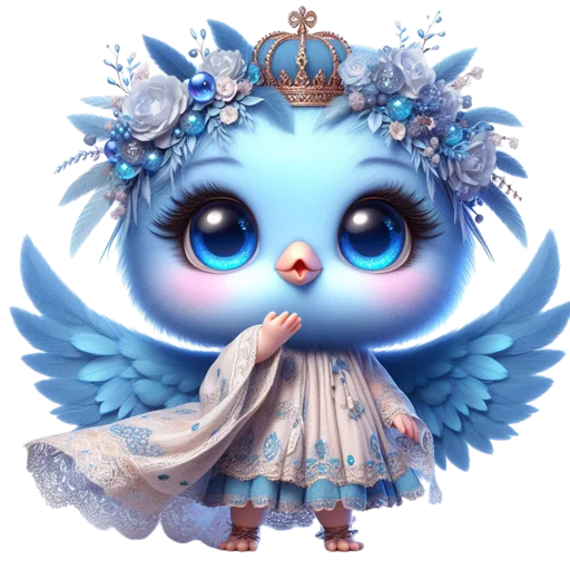 😘 Стикер «Bird of Happiness» для Telegram
