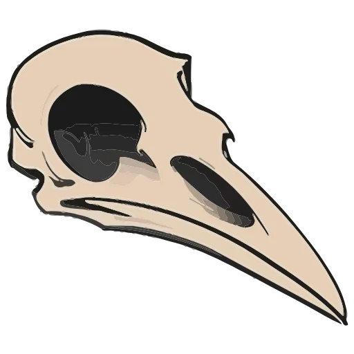 💀 Эмодзи «Ворон Морон» для Telegram