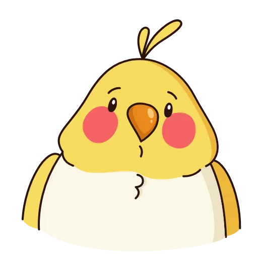 Стикер 4 Birdie the Parrot