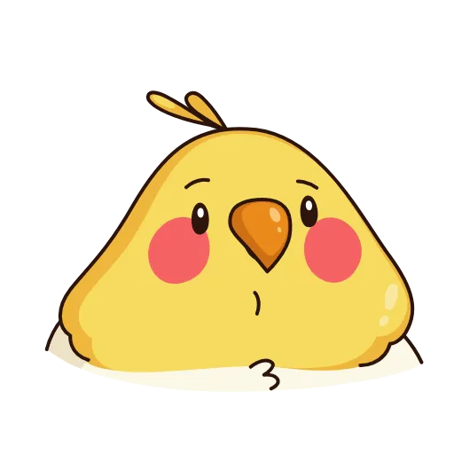 Стикер 5 Birdie the Parrot