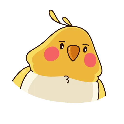 Стикер 12 Birdie the Parrot