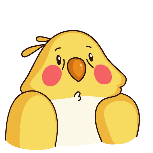Стикер 15 Birdie the Parrot