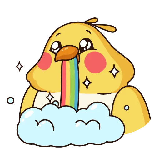 Стикер 18 Birdie the Parrot