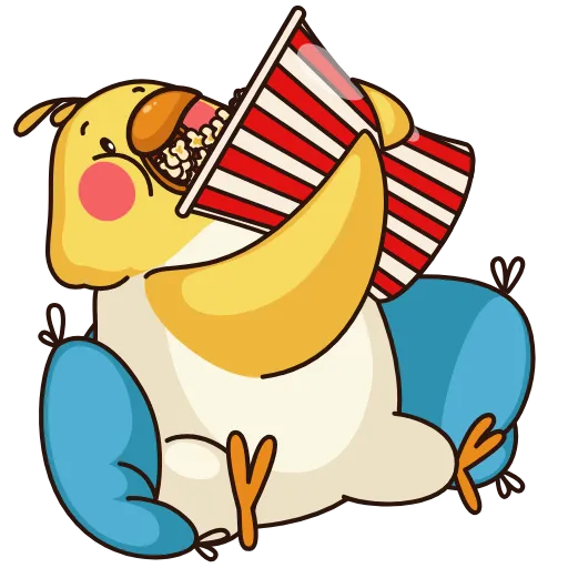 Стикер 27 Birdie the Parrot