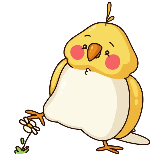 Стикер 30 Birdie the Parrot