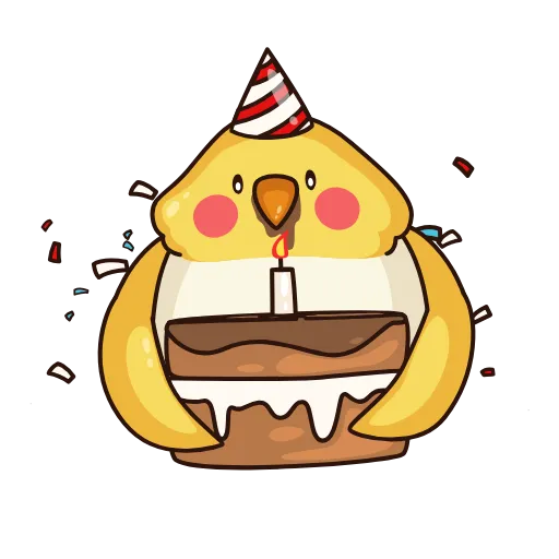 Стикер 32 Birdie the Parrot