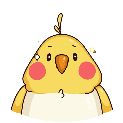 Стикер 37 Birdie the Parrot