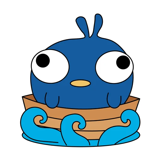 💦 Стикер «Московская птичка» для Telegram