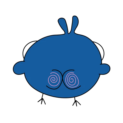 🍑 Стикер «Московская птичка» для Telegram