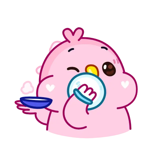 🤭 Стикер «Cute bird» для Telegram
