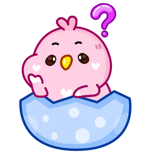 🤨 Стикер «Cute bird» для Telegram