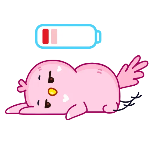 😣 Стикер «Cute bird» для Telegram