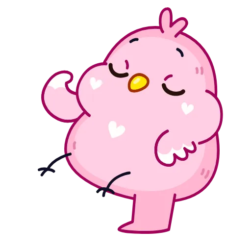 💪 Стикер «Cute bird» для Telegram
