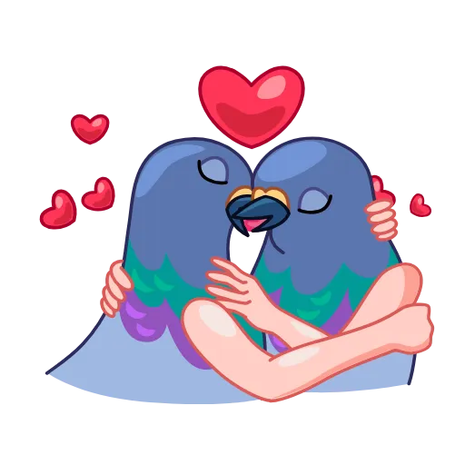 😃 Стикер «Birds» для Telegram