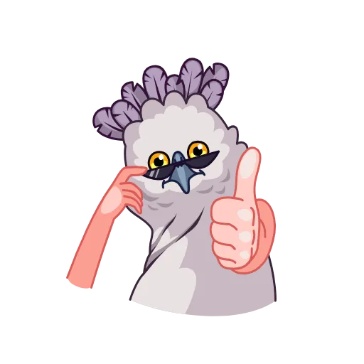 😃 Стикер «Birds» для Telegram
