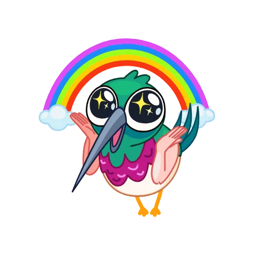 😃 Стикер «Birds» для Telegram