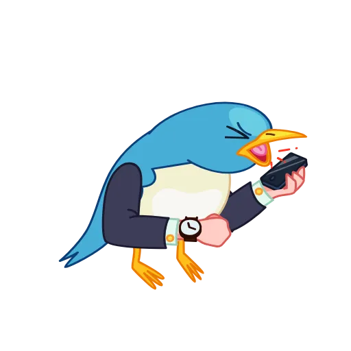 😃 Стикер «Birds» для Telegram