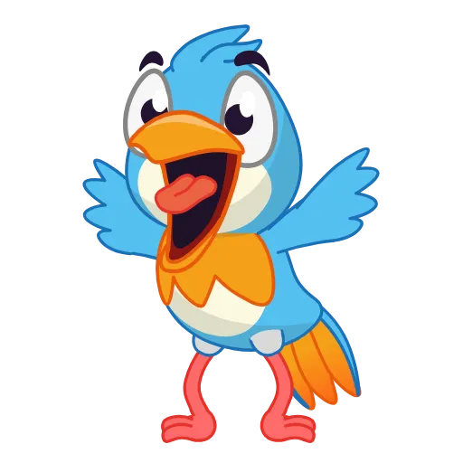 😱 Стикер «Birdy» для Telegram