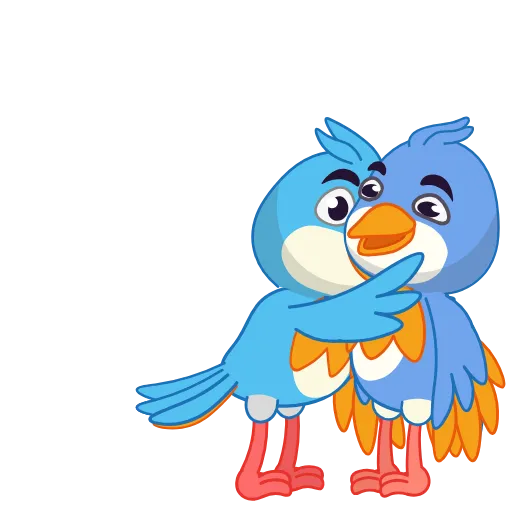 🤗 Стикер «Birdy» для Telegram