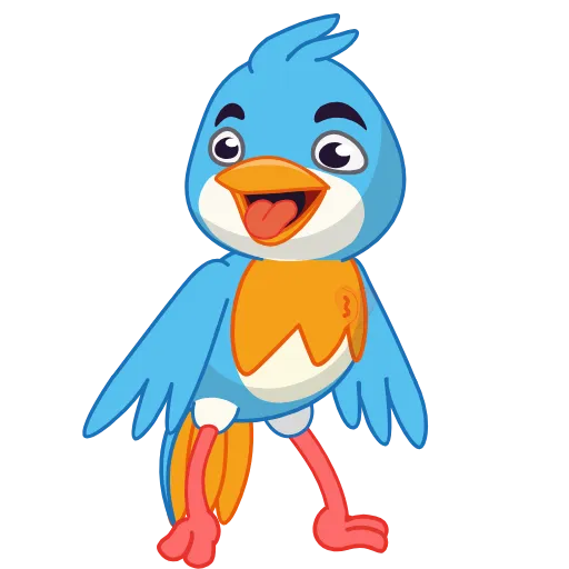 ❤️ Стикер «Birdy» для Telegram