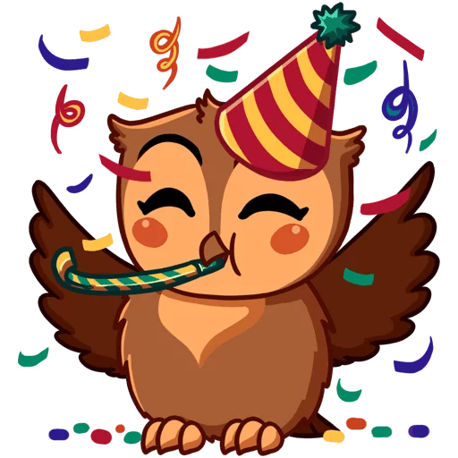 🎉 Стикер «Birthday Collection - Great Stickers» для Telegram