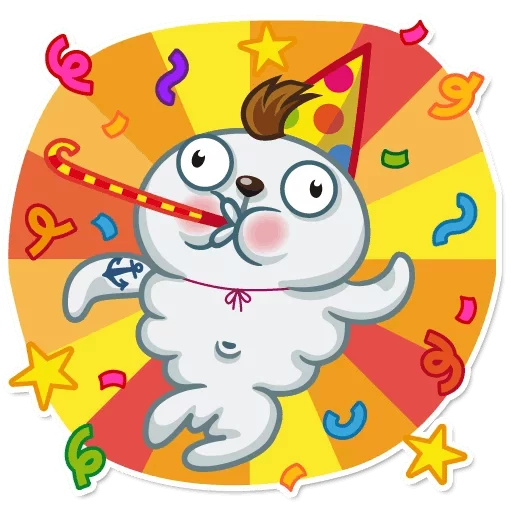 🎉 Стикер «Birthday Collection - Great Stickers» для Telegram