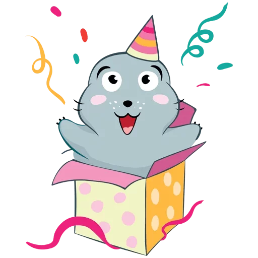 🎁 Стикер «Birthday Collection - Great Stickers» для Telegram