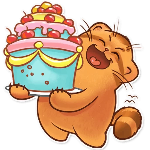 🎂 Стикер «Birthday Collection - Great Stickers» для Telegram