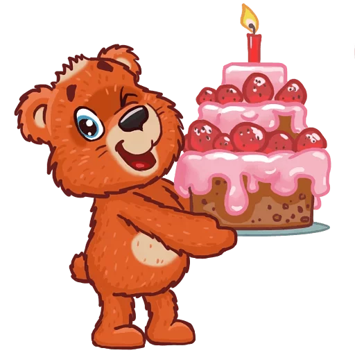 🎂 Стикер «Birthday Collection - Great Stickers» для Telegram
