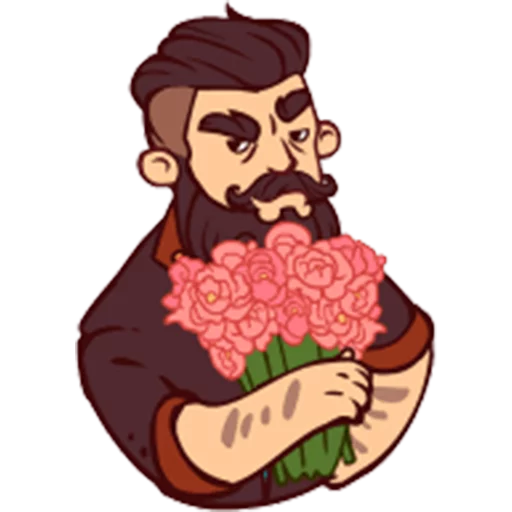 🌹 Стикер «Birthday Collection - Great Stickers» для Telegram