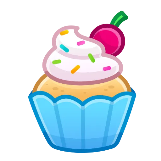 🧁 Эмодзи «birthdaytg 1» для Telegram